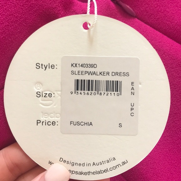 KEEPSAKE THE LABEL, fuschia backless dress - Picture 2 of 4
